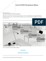 Click Action Multi-Level CSS3 Dropdown Menu