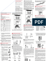 Instrucciones de Instalación Persiana Horizontal de PVC