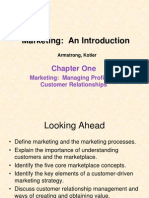 Marketing: An Introduction: Chapter One