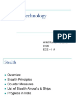 Stealth Technology: Ankit Kumar Parashar 9109 ECE - I A