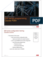 REF630 Programación de Rele