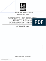 Concrete LNG Terminal Structures and Containment Systems: Standard DNV-OS-C503