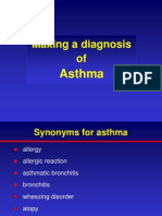 Making A Diagnosis Of: Asthma