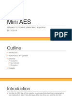 Mini AES: Tingkat Ii Teknik Rancang Bangun 2013-2014