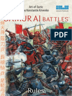 Samurai Battles Art of Tactics Rules Text