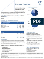 Q2 2014 Investor Fact Sheet