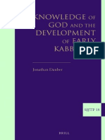 Development of Early Kabbalah