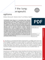 Abscess of The Lung Current Therapeutic Options