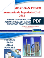 Tuberias Sistemas Agua Potable USP