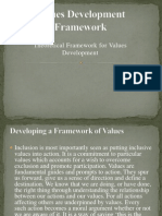 Values Development Framework - PPTX Johnny Power Point