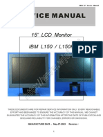 Ibm l150, l150p 15" LCD Monitor