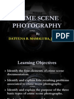 Crime Scene Photography