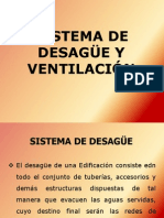 Sistema de Desague y Ventilacion