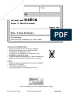 2012 Edexcel Higher C Paper 1