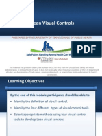 Lean Visual Controls: Presented by The University of Texas-School of Public Health