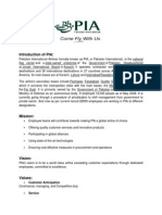 Introduction of PIA:: Customer Anticipation