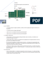 Trabajo Teórico de Bádminton - Preguntas Resuelto