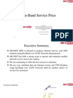 Ku-Band Service Price - v1.5