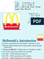 McDonald's Swot Analysis