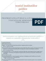 1 Patrimoniul Institutiei Publice