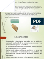 Plan Regional de Desarrollo Urbano