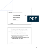 Cryptography: As A Block by Block Operation