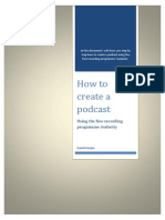 How To Cretae A Podcast