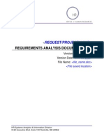 Requirements Analysis Document Template