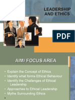 Leadership Ethics