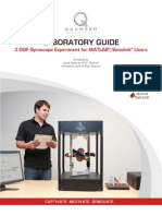 3 DOF Gyroscope Courseware Sample For MATLAB Users