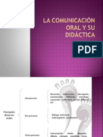 La Comunicación Oral y Su Didáctica