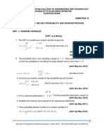 Probability and Random Process 