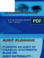 Audit Planning