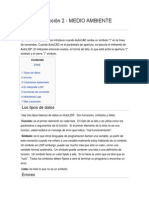 Autolisp Lección 2 - Medio Ambiente Autolisp