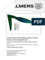 LTB Corrugated Webs - Master Thesis