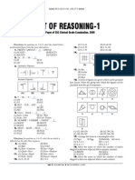 SSCClerical Cadre Exam 2006 Reasoning Paper