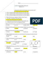 Chemistry - Concepts and Multiple Choice