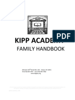 2009-10 KIPP Academy Middle Family Handbook