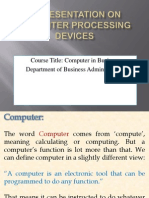 Computer Processing Devices