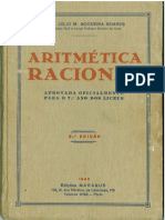 Aritmética Racional 2ed José Júlio Soares - 1942