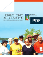 Directorio Personas Edad Avanzada