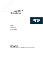 Developer/2000™ Getting Started: Enabling The Information Age™ Through Network Computing