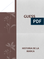 Guess - Historia Producto Marketing