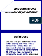 Consumer Markets and Consumer Buyer Behavior