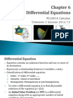 Chapter 6 - Differential Equations