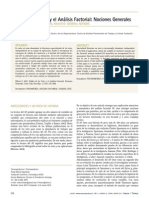 Validez de Los Tests y El Análisis Factorial - Nociones Generales