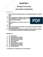 ACC 121 Chapter 1 Exercise Solutions