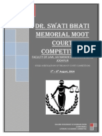 Dr. Swati Bhati Memorial Moot Court Competitio 2014