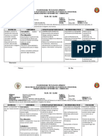 PLAN (Es) de Clases (2013 - 2014) RESISTENCIA