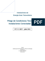 Documentos 5654 FV Pliego Condiciones Tecnicas Instalaciones Conectadas A Red C20 Julio 2011 426c3c8f PDF